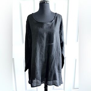 Elegant Black Women's Top